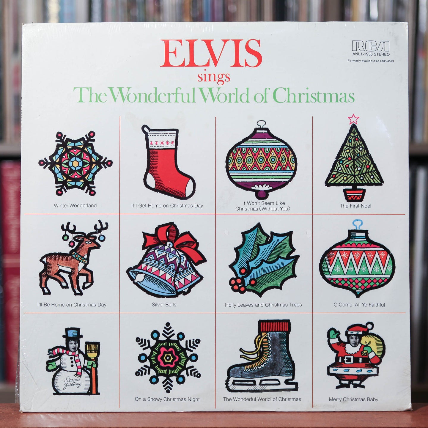 Elvis Presley - Elvis Sings The Wonderful World Of Christmas - 1975 RCA, SEALED