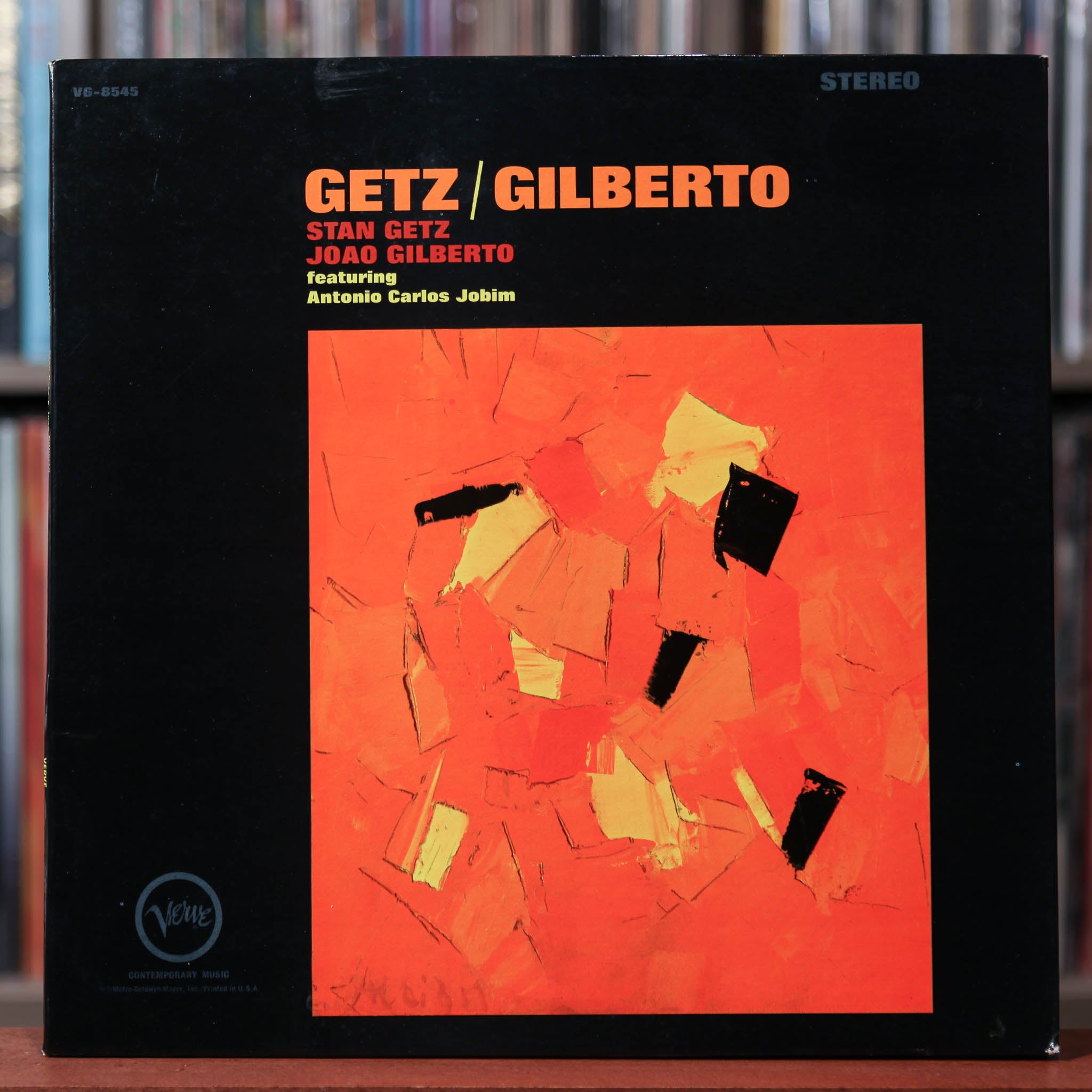 Getz/Gilberto - Stan Getz & Joao Gilberto - 1963 Verve, EX/VG