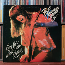 Load image into Gallery viewer, Pat Travers Band - ...Live! Go For What You Know - IN SHRINK 1979 Polydor, VG/VG+
