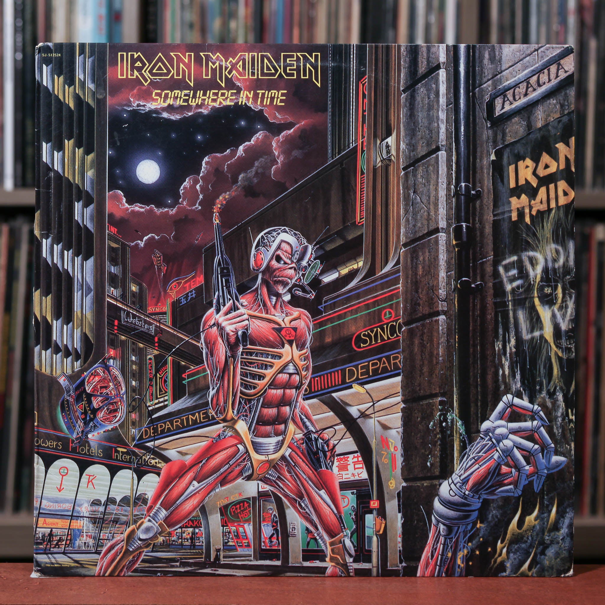 Iron Maiden - Somewhere In Time - 1986 Capitol Records, VG+/VG+