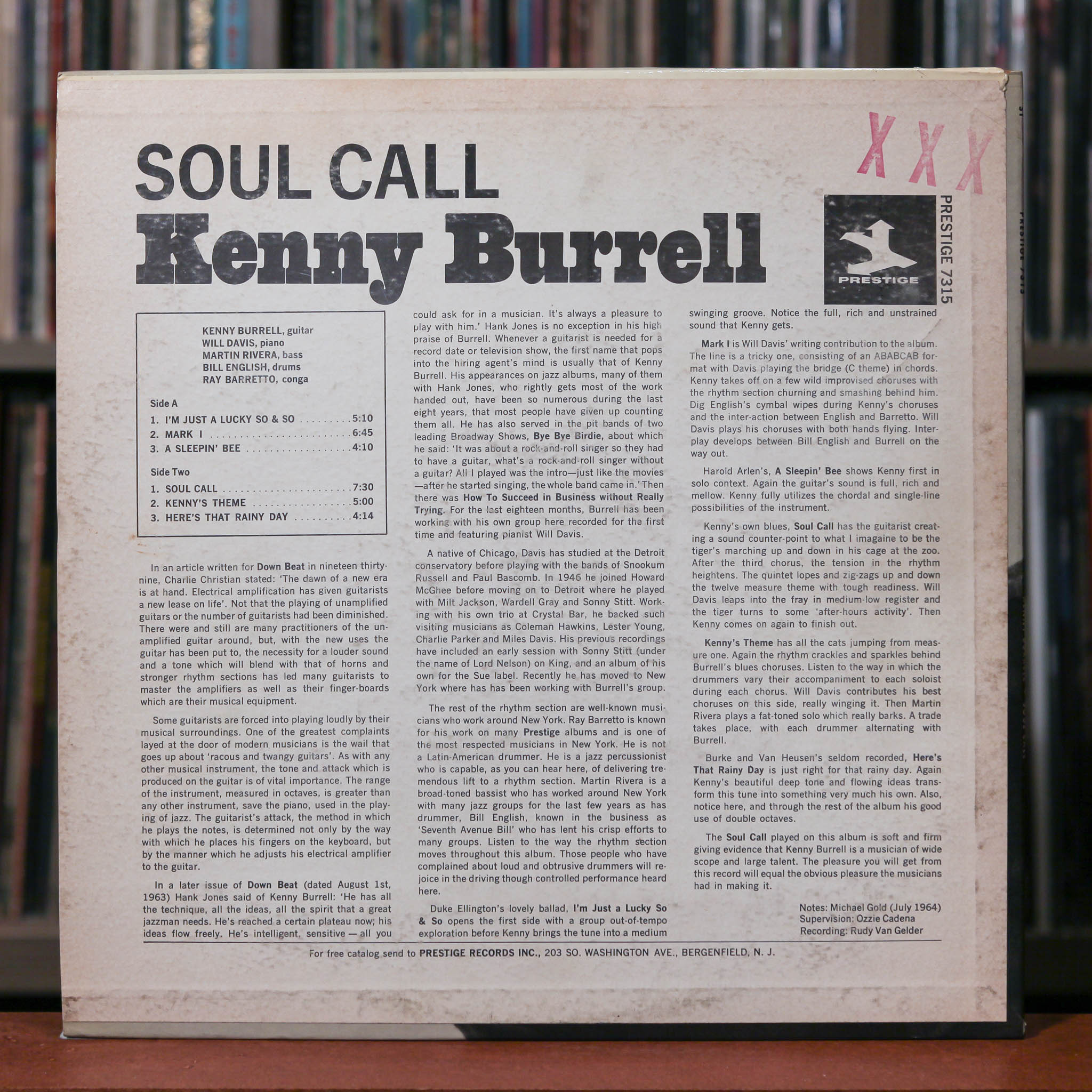 ジャズ CD Kenny Burrell Soul Call UCCO9945 Prestige /00110 Kenny Burrell - Soul Call - Amazon.com Music