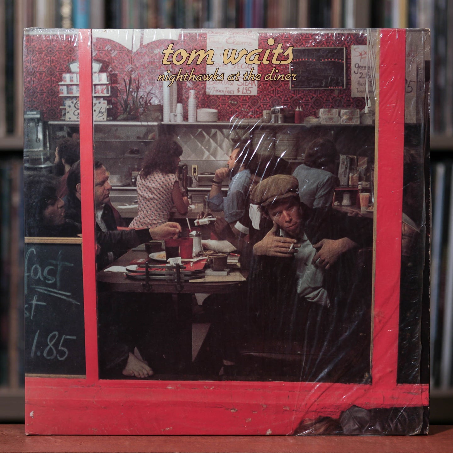Tom Waits - Nighthawks At The Diner - 2LP - 1976 Asylum, EX/VG+ w/Shrink