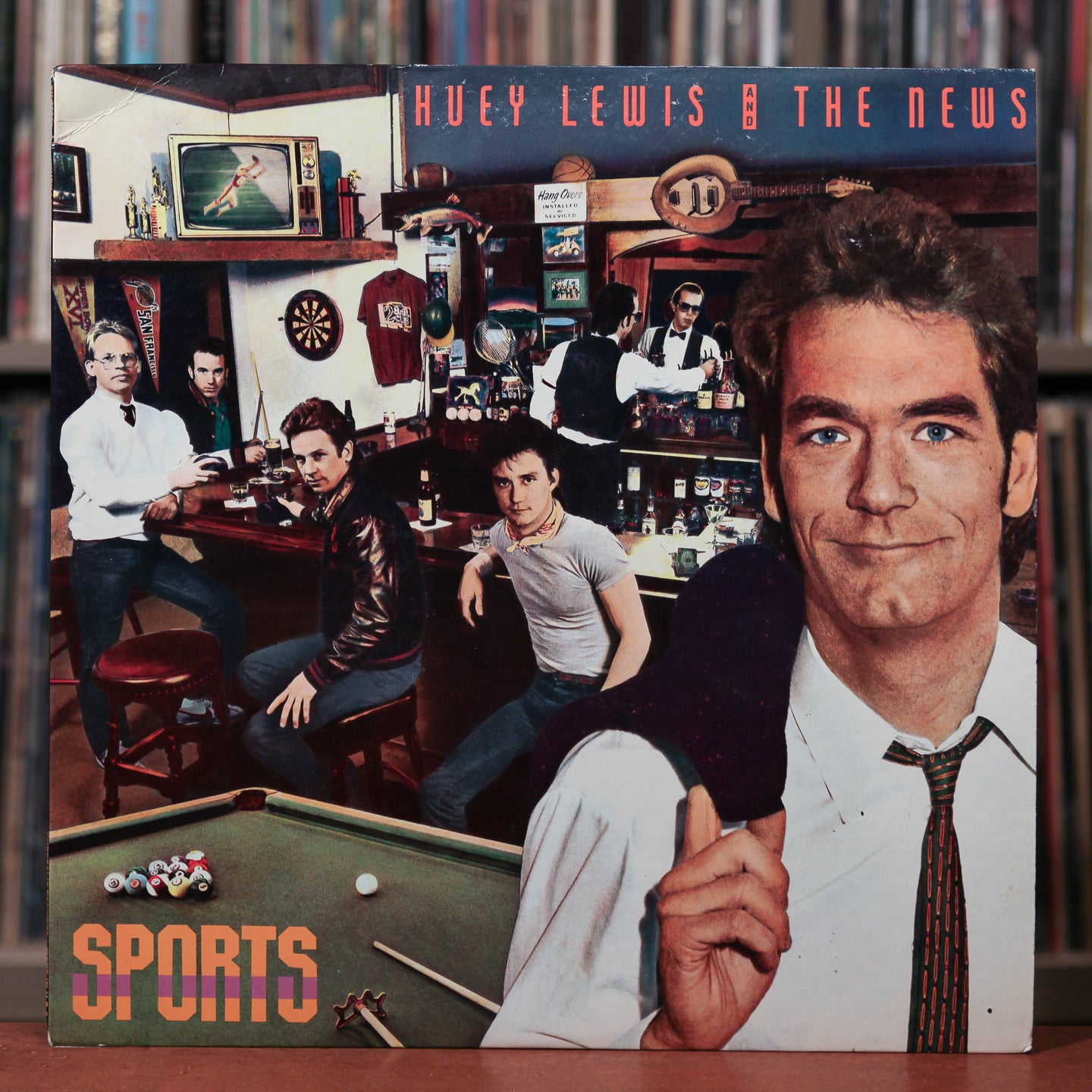 LP Huey Lewis &amp;amp; The News Greatest Hits Of Huey  PRP8301 CHRYSALIS Japan Vinyl プロモ /00260 LP Huey Lewis & The News Greatest Hits Of Huey PRP8301