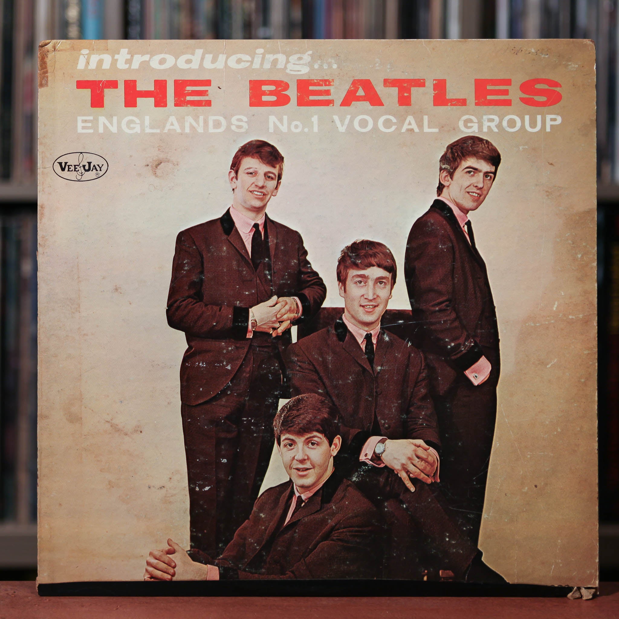 The Beatles - IntroducingThe Beatles - 1964 Vee Jay Records, VG/G+