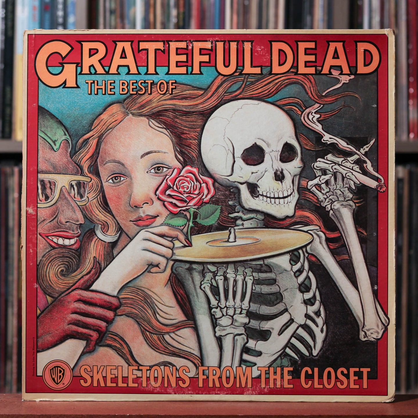 The Grateful Dead - The Best Of The Grateful Dead: Skeletons From The Closet -  1974 Warner Bros. Records, VG/VG