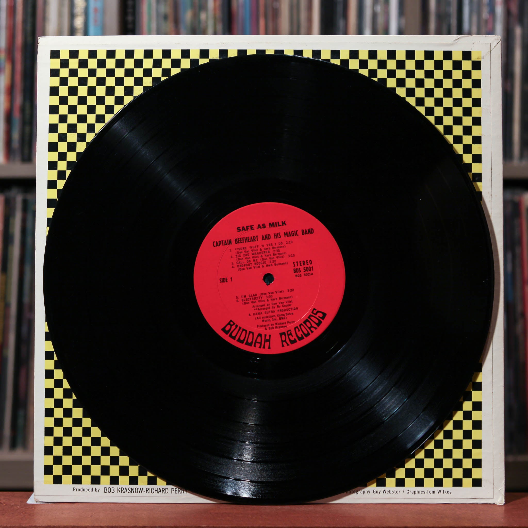 Captain Beefheart - Safe As Milk - 1967 Buddah Records, VG+/EX