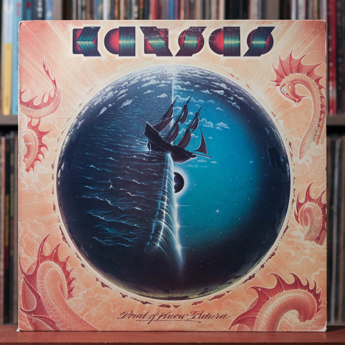 Kansas - Point Of Know Return - 1977 Kirshner, VG+/VG