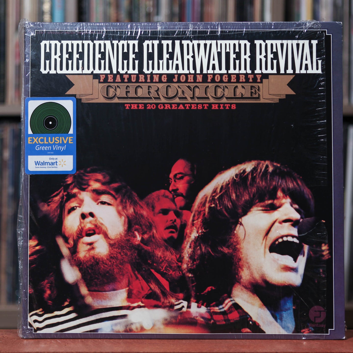 Creedence Clearwater Revival - 20 Greatest Hits - Green Vinyl - 2019 Fantasy, EX/NM