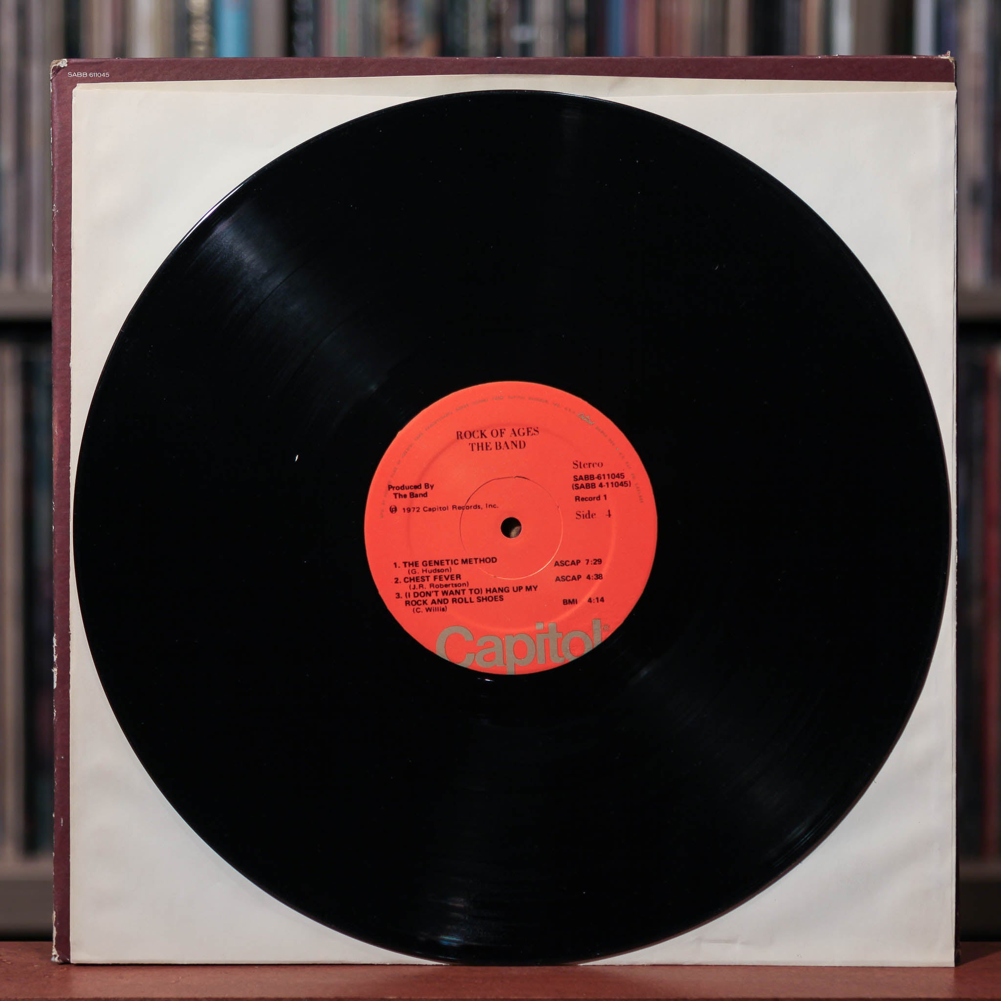 The Band - Rock of Ages In Concert - 2LP - 1972 Capitol - VG/EX
