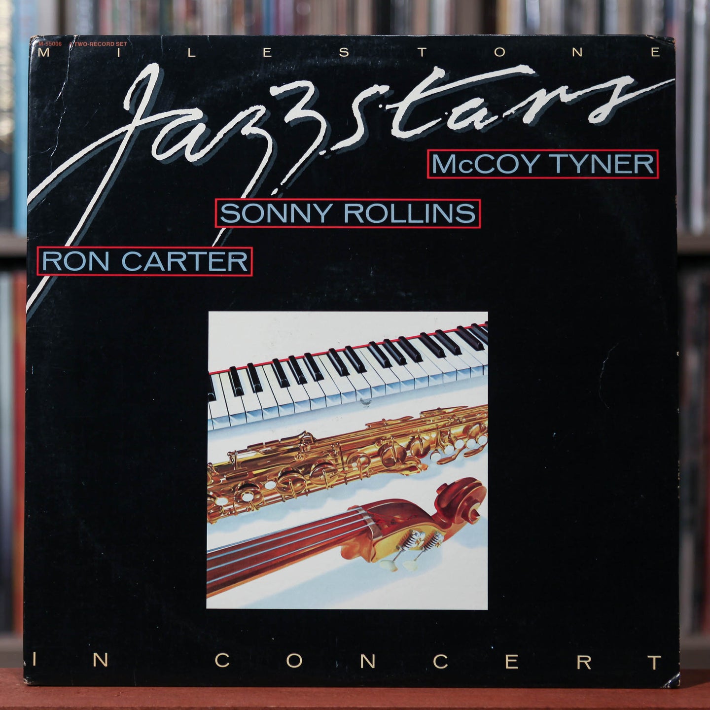 Ron Carter/Sonny Rollins/McCoy Tyner - Milestone Jazzstars In Concert - 2LP - 1979 Milestone, VG/VG+