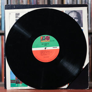 Ray Charles - Live - 2LP - 1973 Atlantic, VG/VG