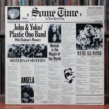 Load image into Gallery viewer, John Lennon/Plastic Ono Band - Some Time In New York City - 2LP - 1978 Capitol, EX/EX
