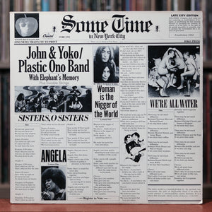 John Lennon/Plastic Ono Band - Some Time In New York City - 2LP - 1978 Capitol, EX/EX