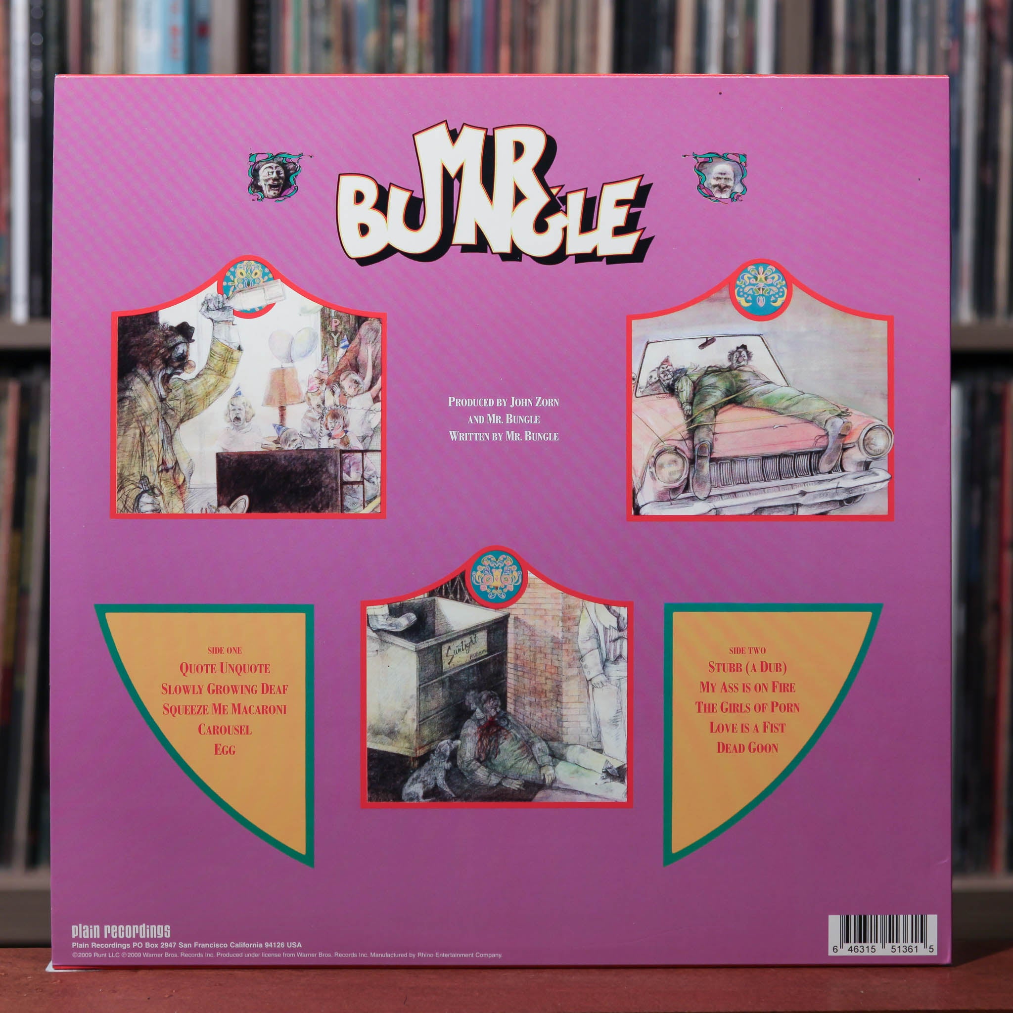 Mr. Bungle - Mr. Bungle - 2009 Plain Recordings, EX/EX