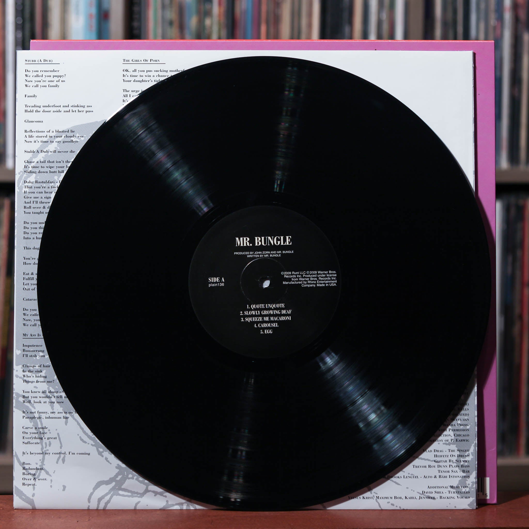 Mr. Bungle - Mr. Bungle - 2009 Plain Recordings, EX/EX