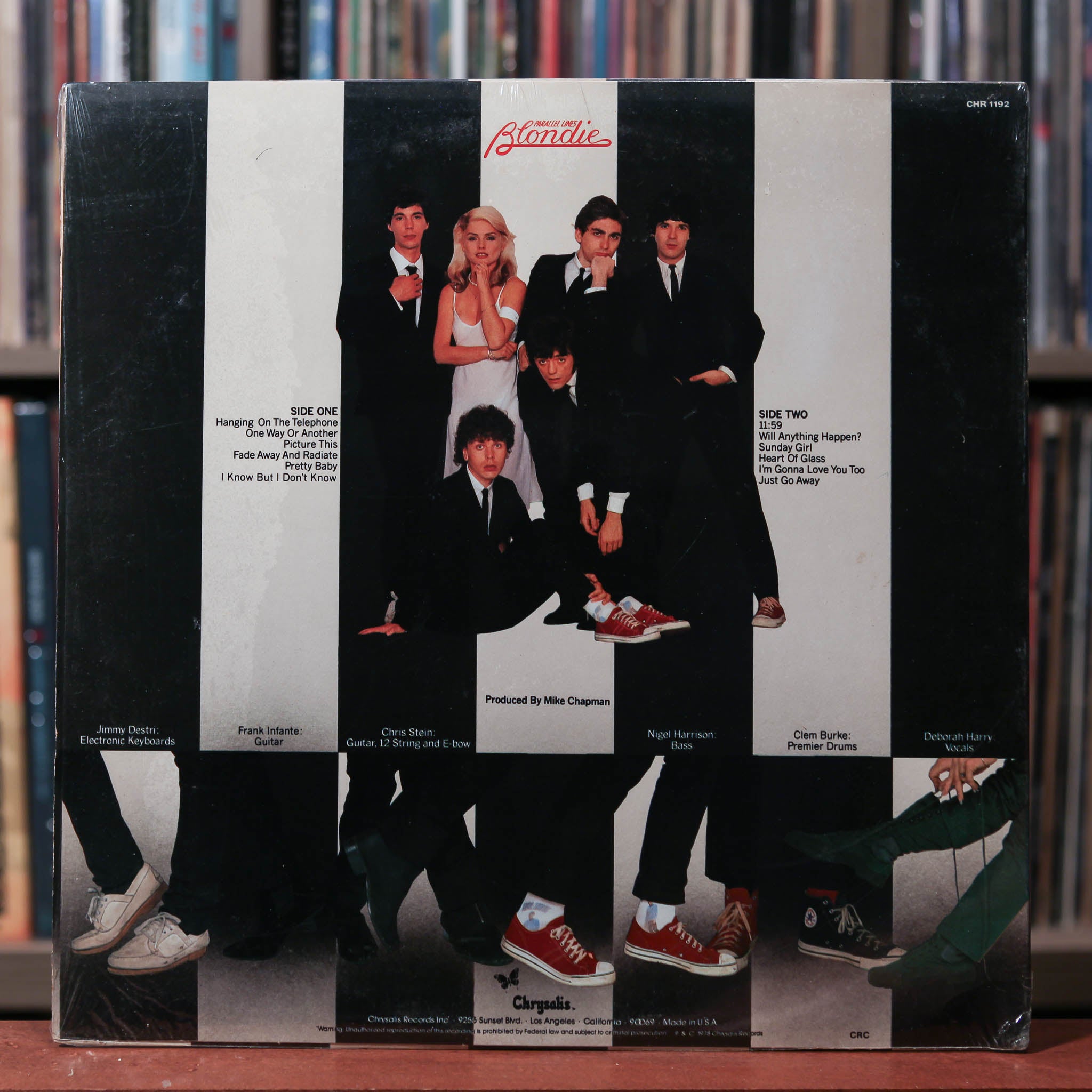 Blondie - Parallel Lines - 1978 Chrysalis, EX/VG+