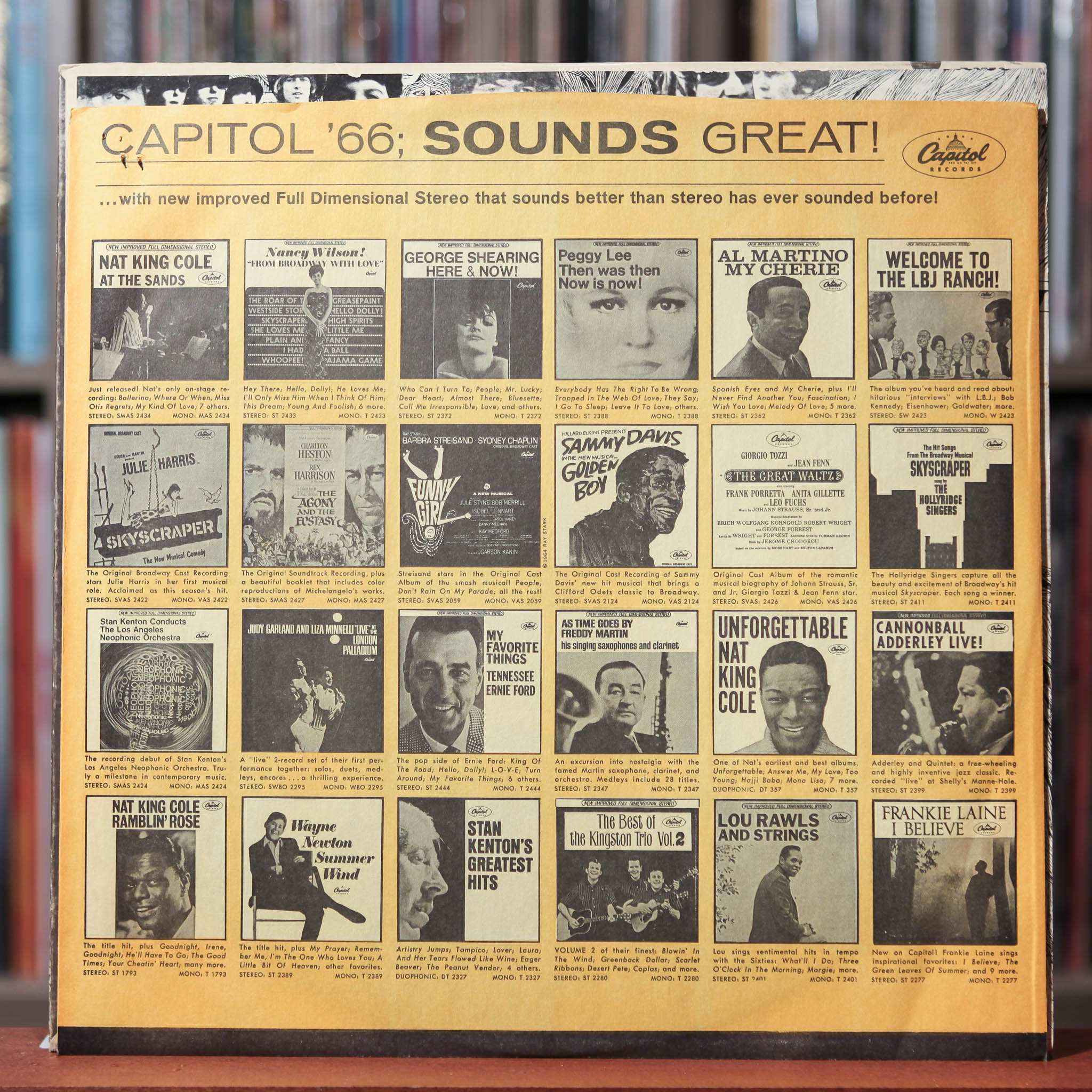 The Beatles - Revolver - 1966 Capitol, VG+/VG+