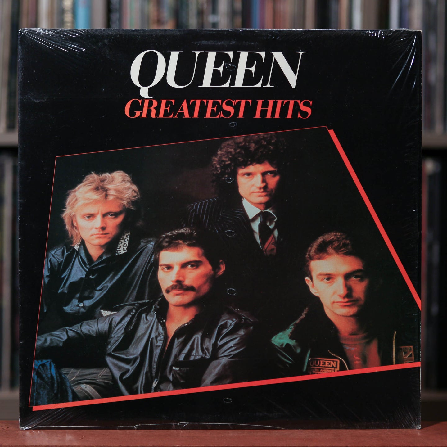 Queen - Greatest Hits - 1981 Elektra, EX/EX w/Shrink