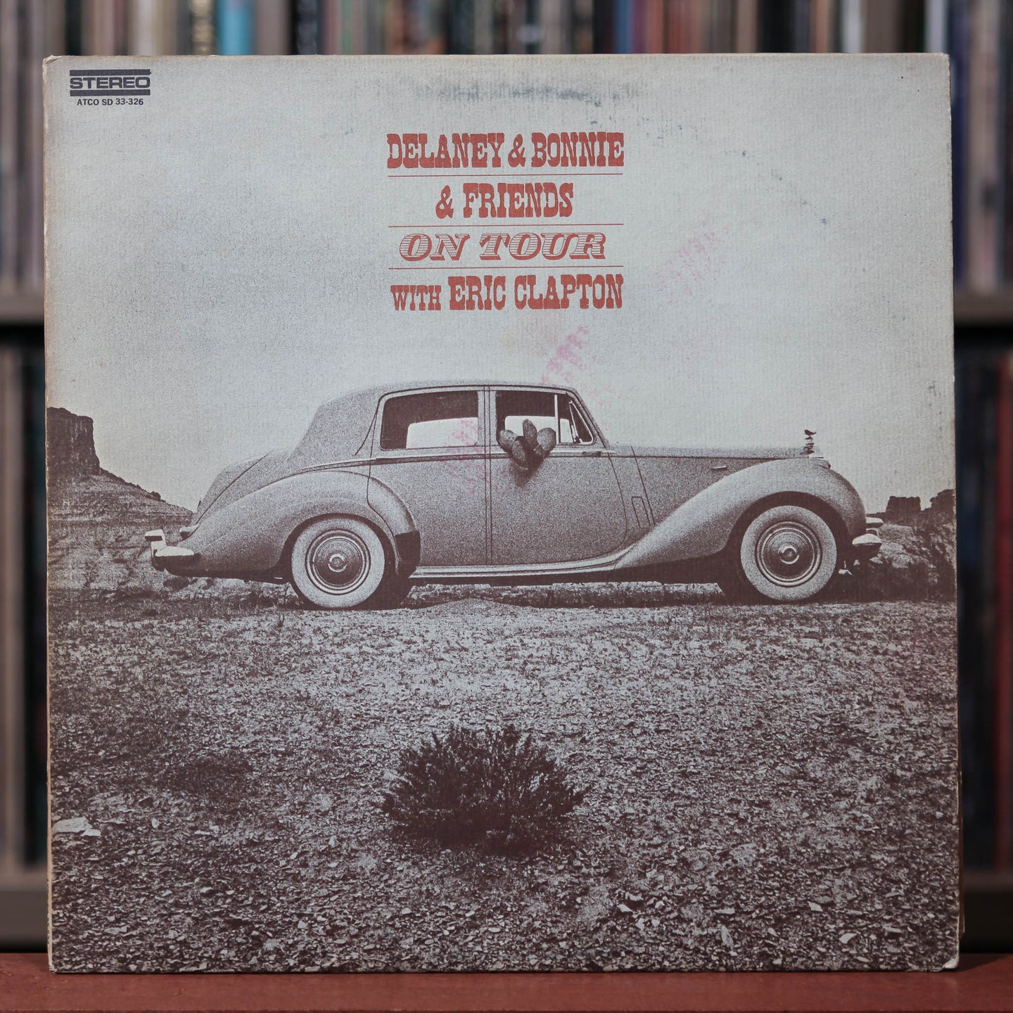 Delaney & Bonnie & Friends With Eric Clapton - On Tour - 1970 ATCO, EX/VG