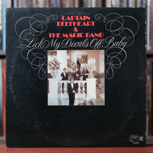 Captain Beefheart & The Magic Band - Lick My Decals Off, Baby - White Label PROMO - 1970 Straight, VG/EX
