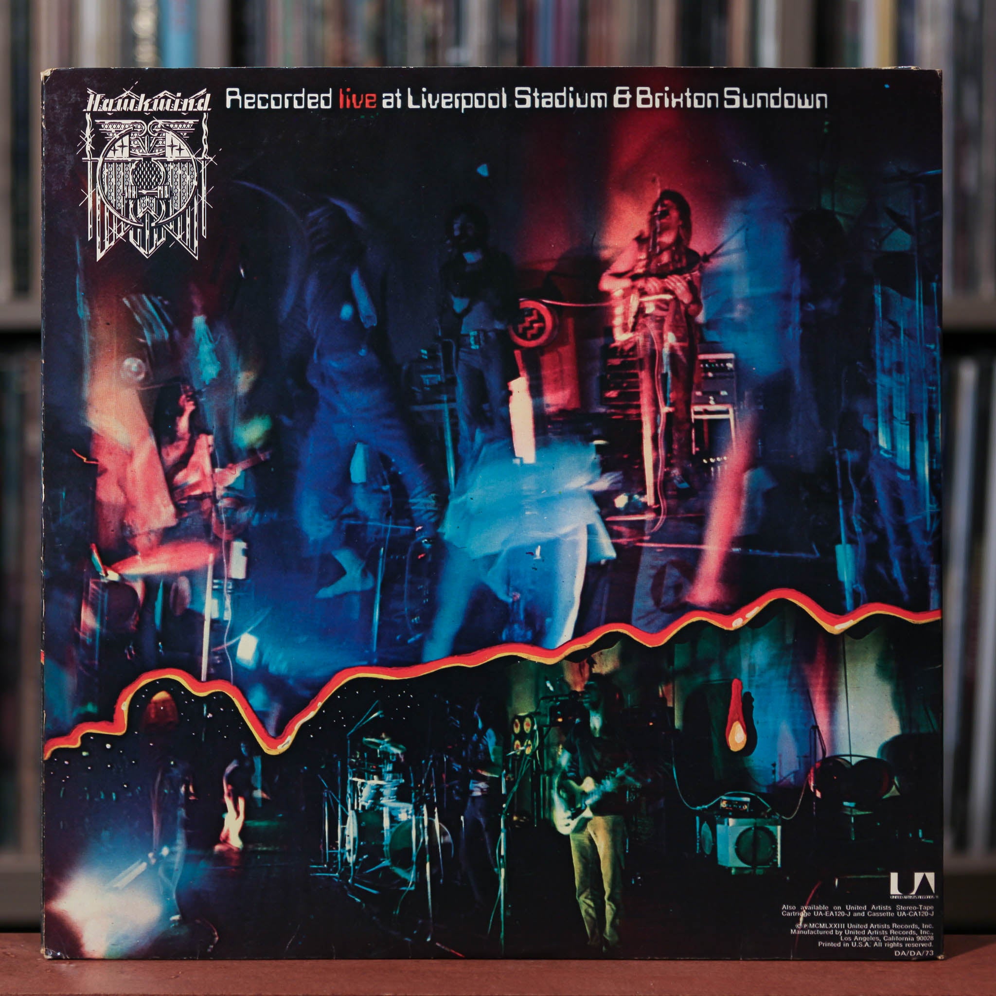 Hawkwind - Space Ritual - 2LP - 1973 UA, EX/VG+