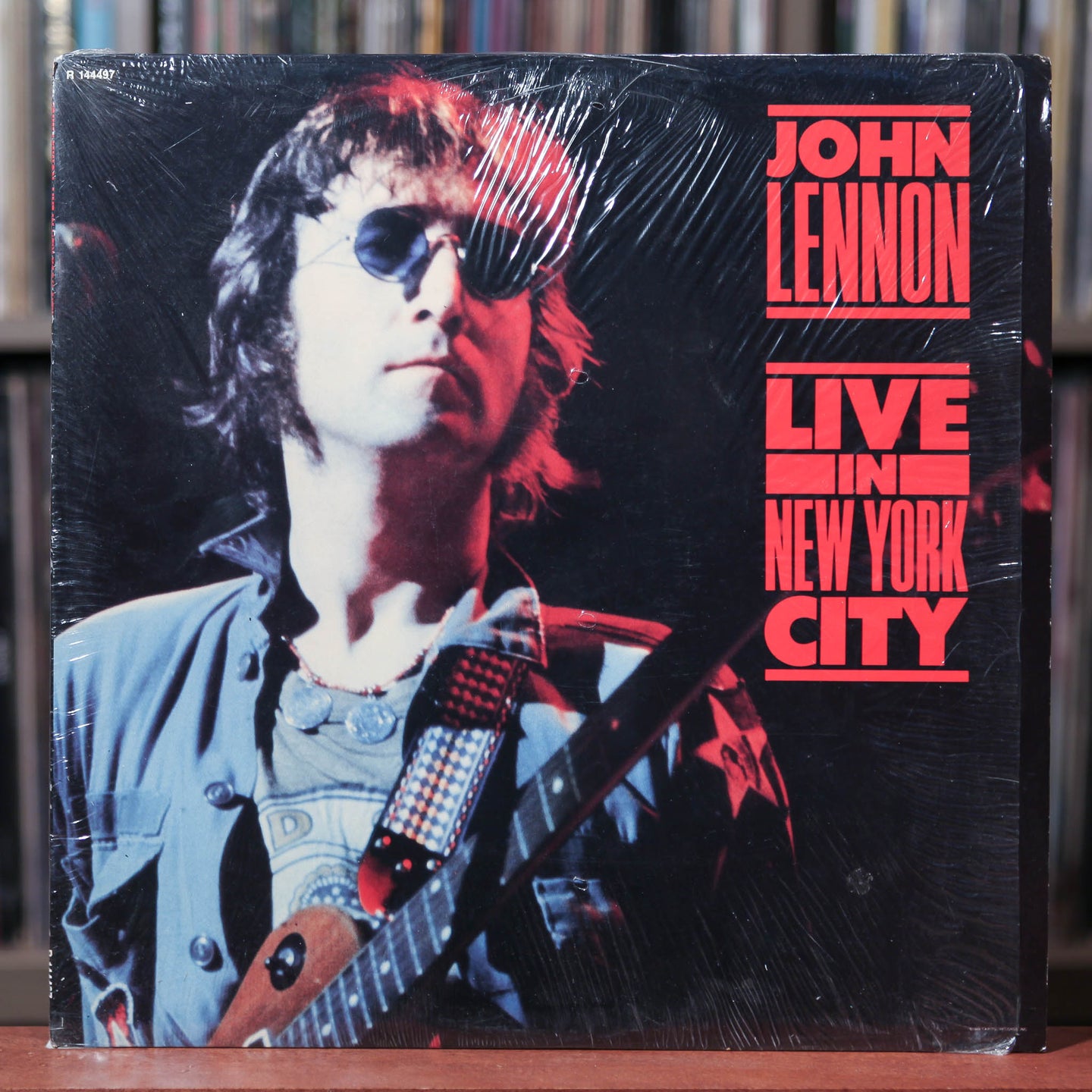 John Lennon - Live In New York City - 1986 Capitol, VG+/EX w/Shrink