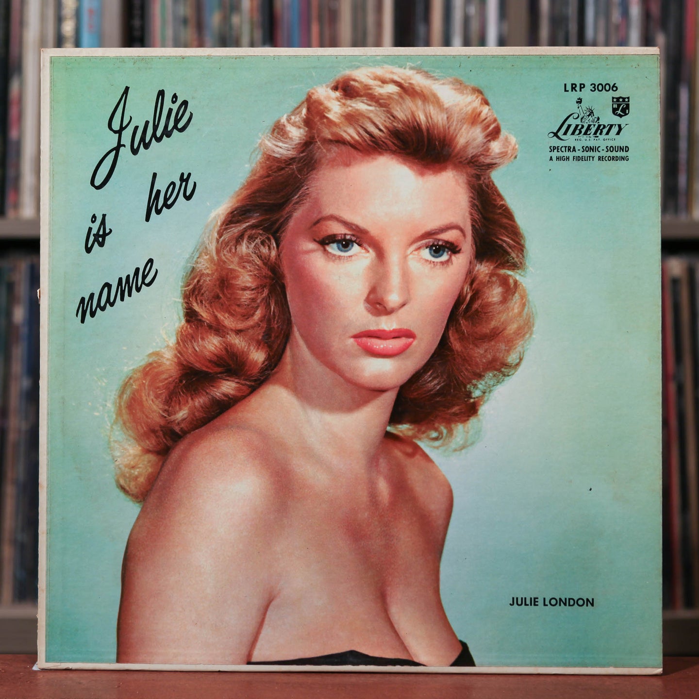 凄音！ Julie London レコード 米 オリジナル mono ターコイズ