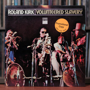 Roland Kirk - Volunteered Slavery - RARE PROMO - 1969 Atlantic, EX/VG