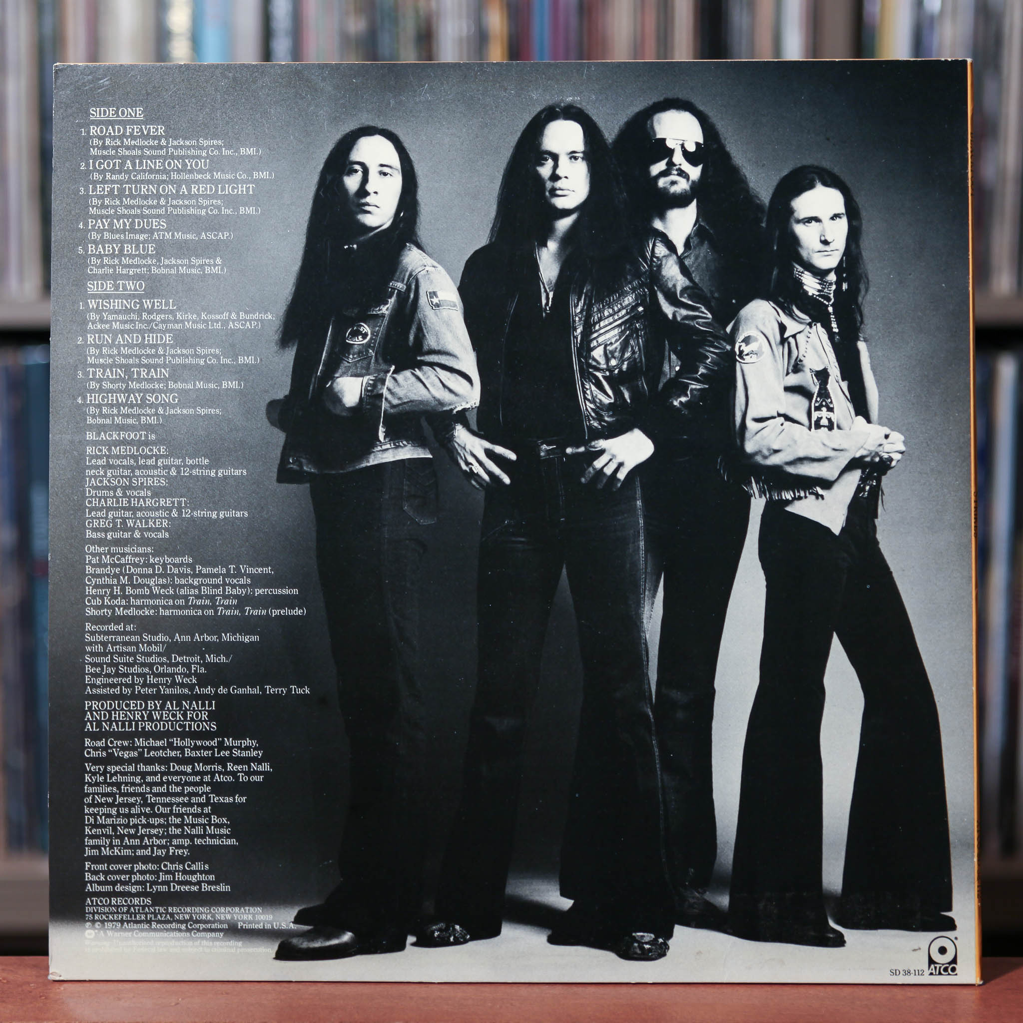 BLACKFOOT Strikes LP ATCO ‎ サザンロック Blackfoot - Strikes - 1979 ATCO, EX/VG+