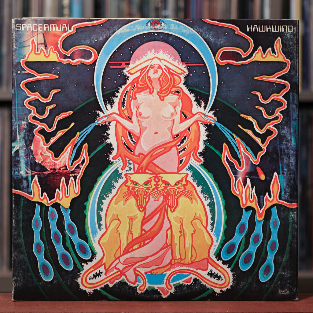 Hawkwind - Space Ritual - 2LP - 1973 UA, EX/VG