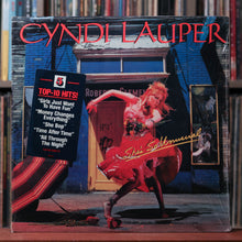 Load image into Gallery viewer, Cyndi Lauper - She&#39;s So Unusual - IN SHRINK W/ HYPE 1983 Portrait, VG+/NM
