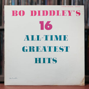 Bo Diddley - Bo Diddley's 16 All-Time Greatest Hits - 1966 Checker, VG/VG