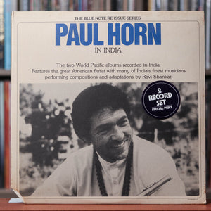 Paul Horn - In India - 2LP - 1975 Blue Note, SEALED