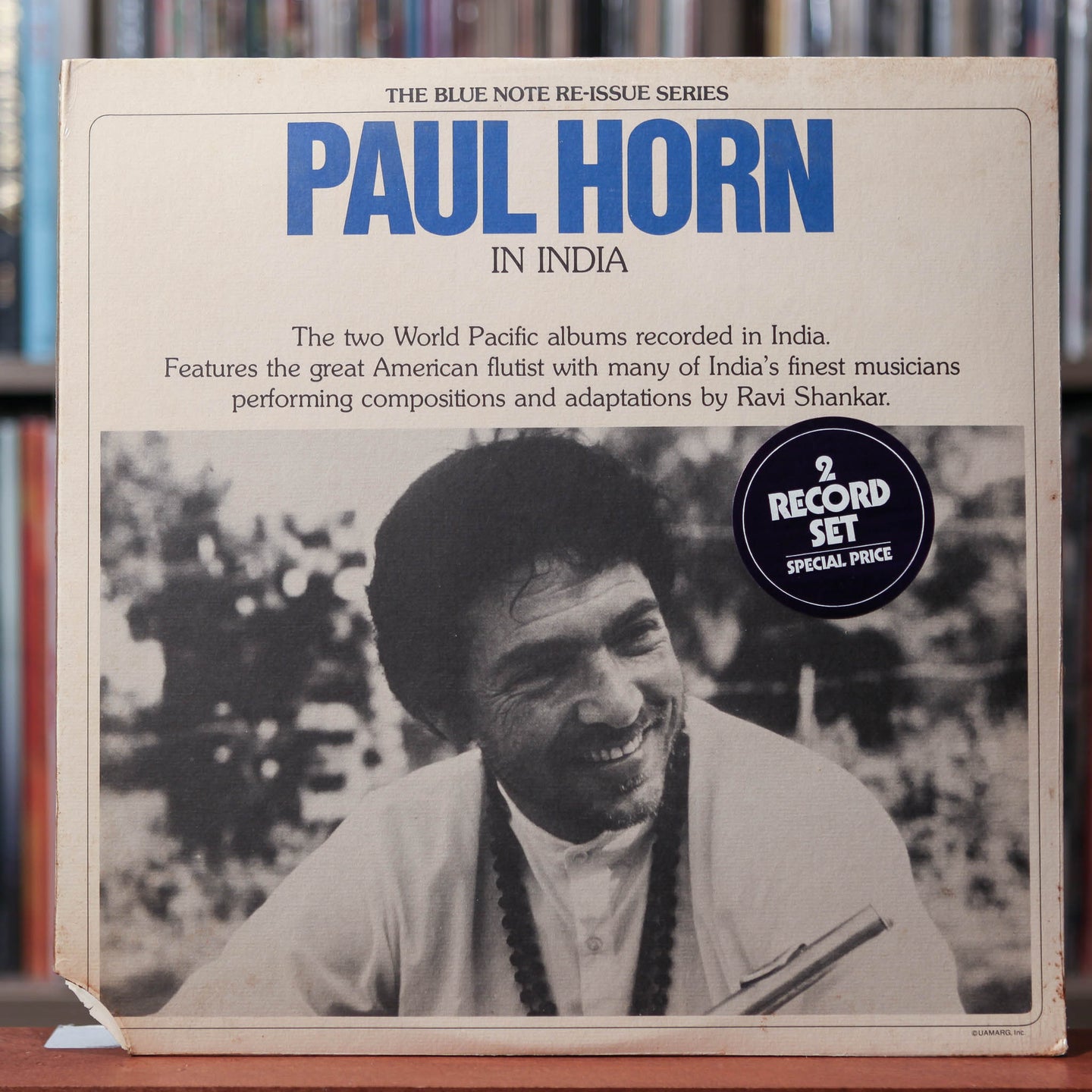 Paul Horn - In India - 2LP - 1975 Blue Note, SEALED