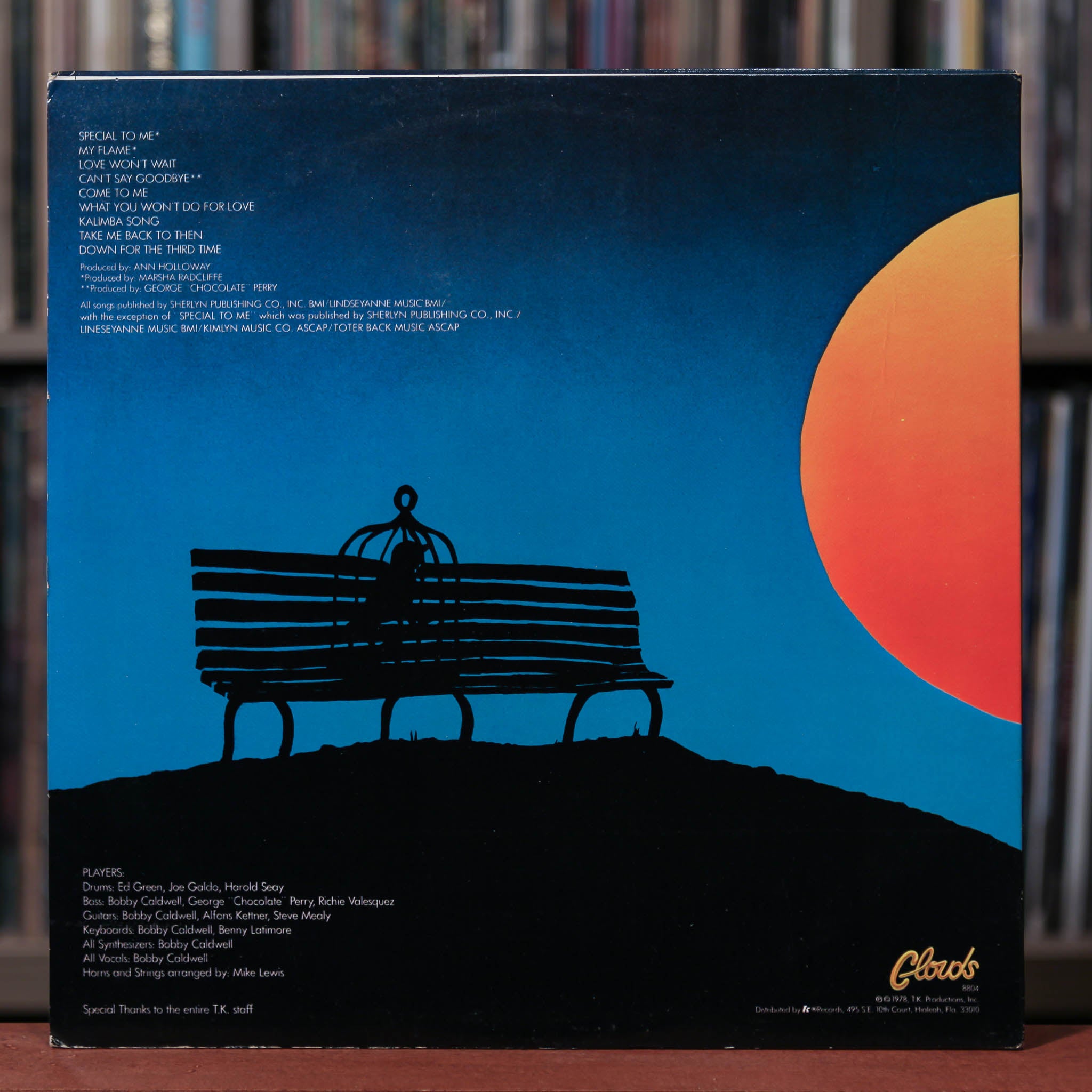 Bobby Caldwell - Self-Titled - 1978 Clouds, VG/EX