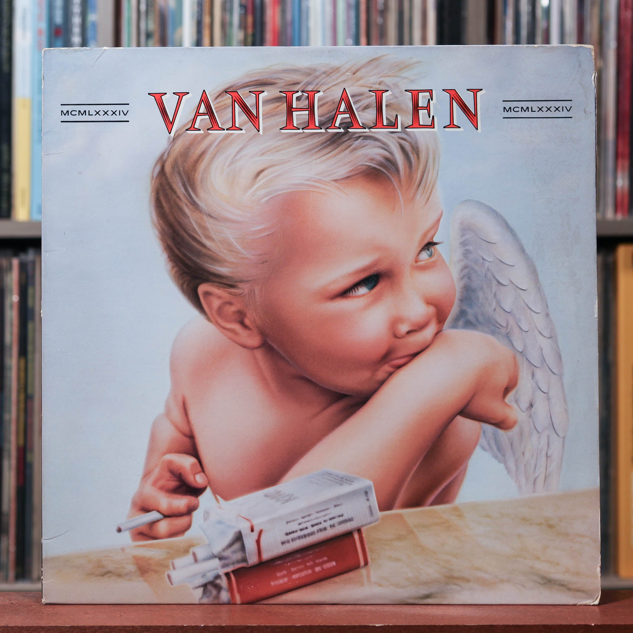 Van Halen 1984 レコード オリジナルステッカー付き Van Halen - 1984 - 1984 Warner Bros. Records, VG/VG