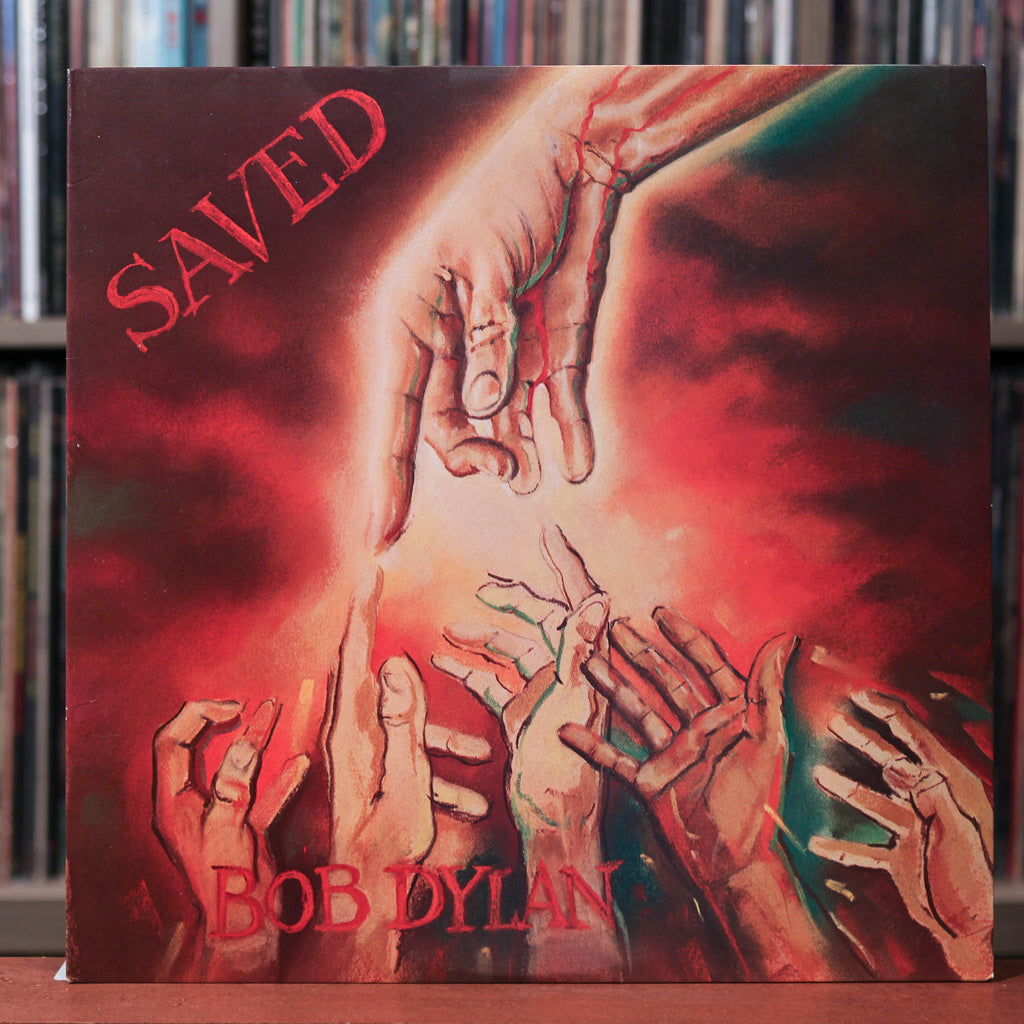 Bob Dylan - Saved - 1980 Columbia, EX/VG+ Bob Dylan - Saved - 1980 Columbia, EX/VG+