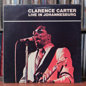 Clarence Carter - Live In Johannesburg - RARE South African Import - 1982 Bullet, VG/VG+