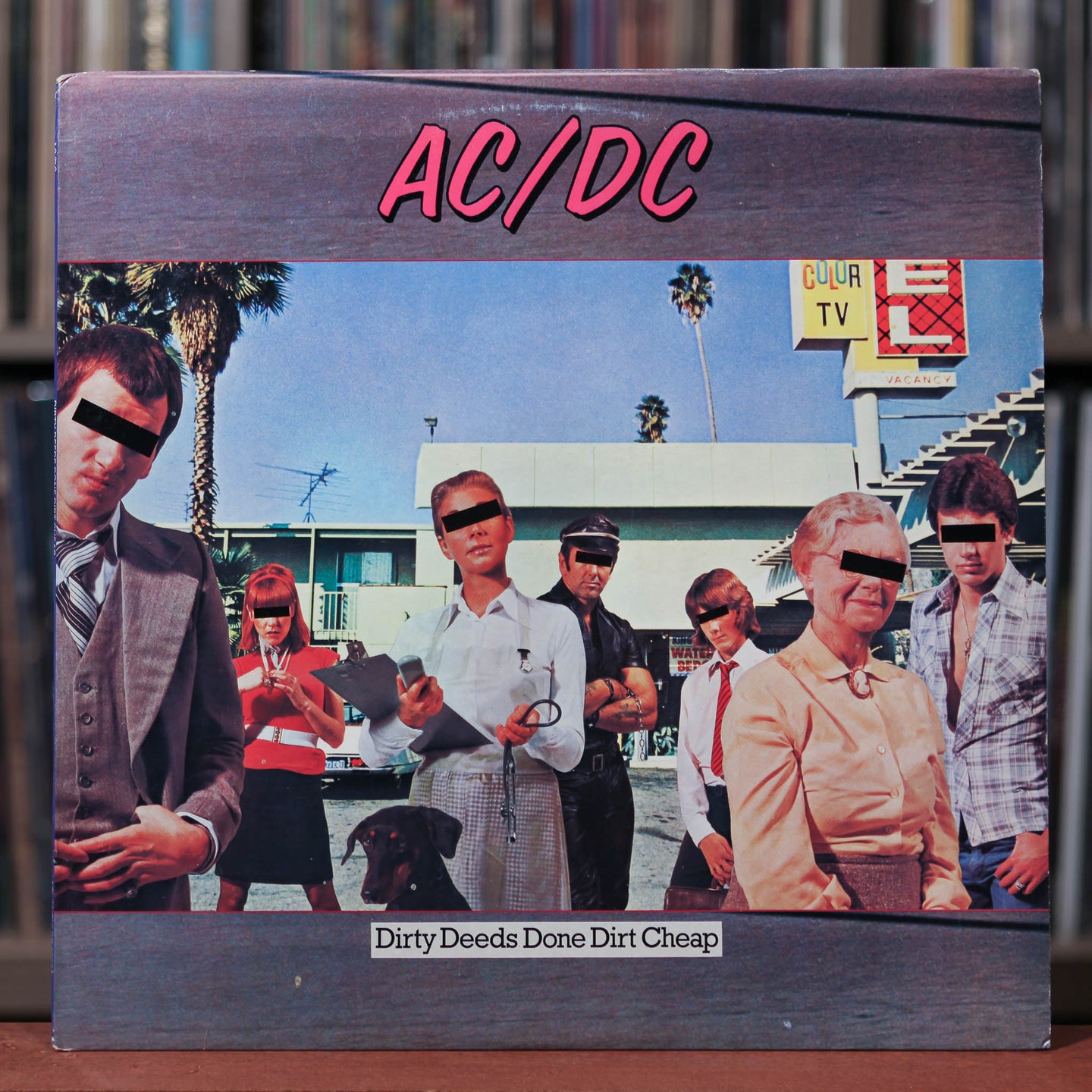 AC/DC - Dirty Deeds Done Dirt Cheap - 1981 Atlantic, VG+/VG+