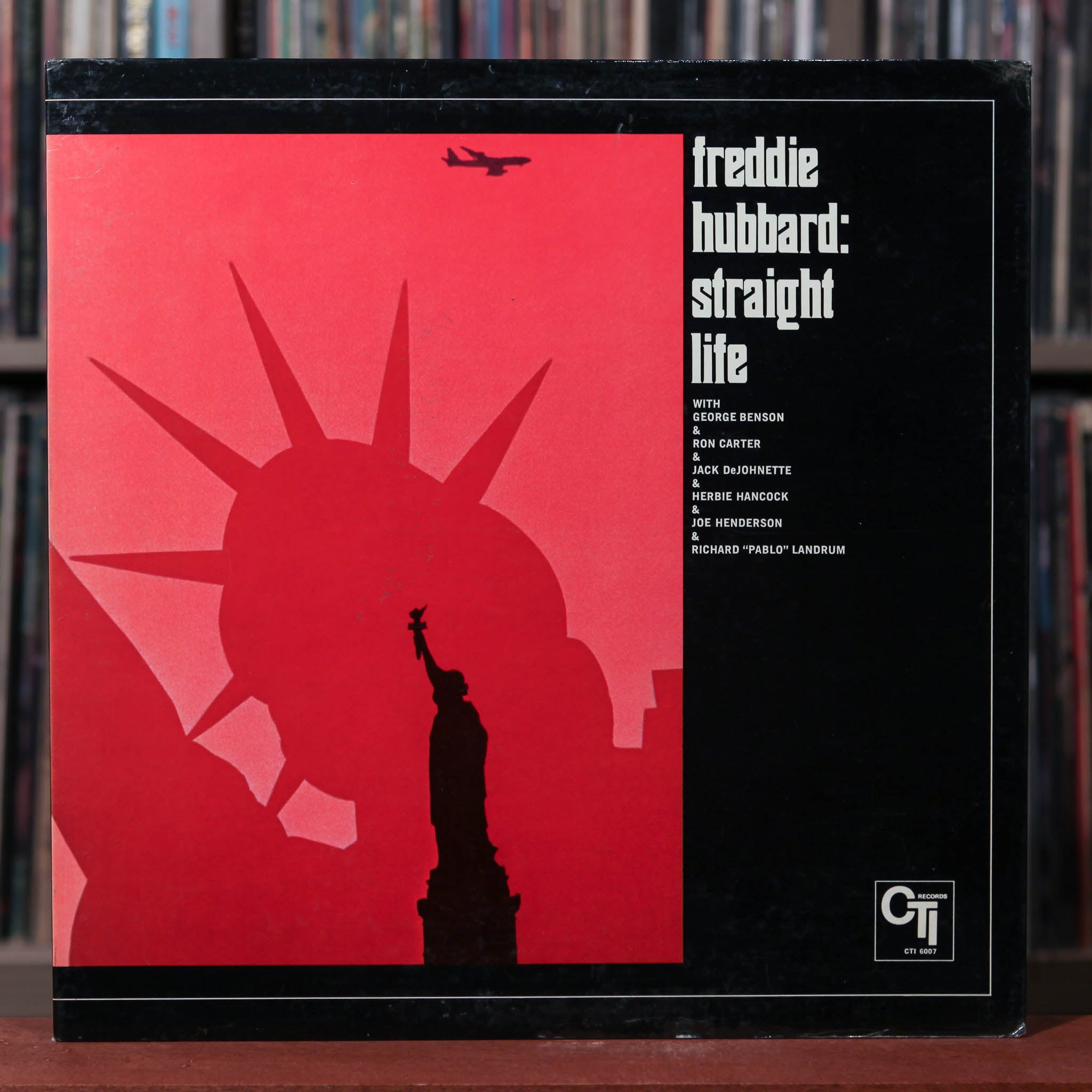 Freddie Hubbard - Straight Life - 1970 CTI Records, VG+/VG