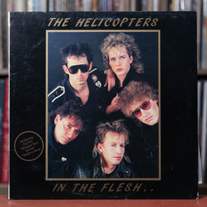 The Helicopters - In The Flesh - South African Import - 1987 Gallo, VG/VG+