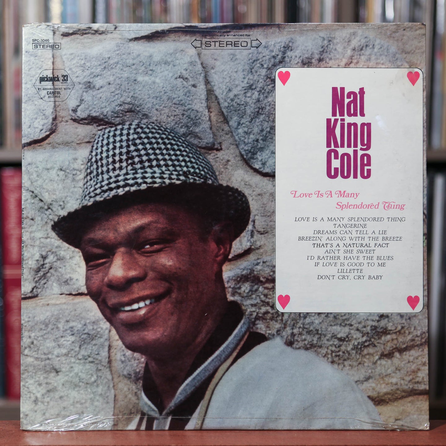 Nat King Cole - Love Is A Many Splendored Thing - 1966 Pickwick, SEALED