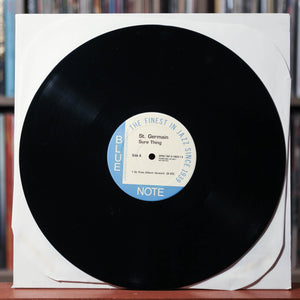 St. Germain - Sure Thing - 12" Single - Rare PROMO - 2001 Blue Note, VG+/EX
