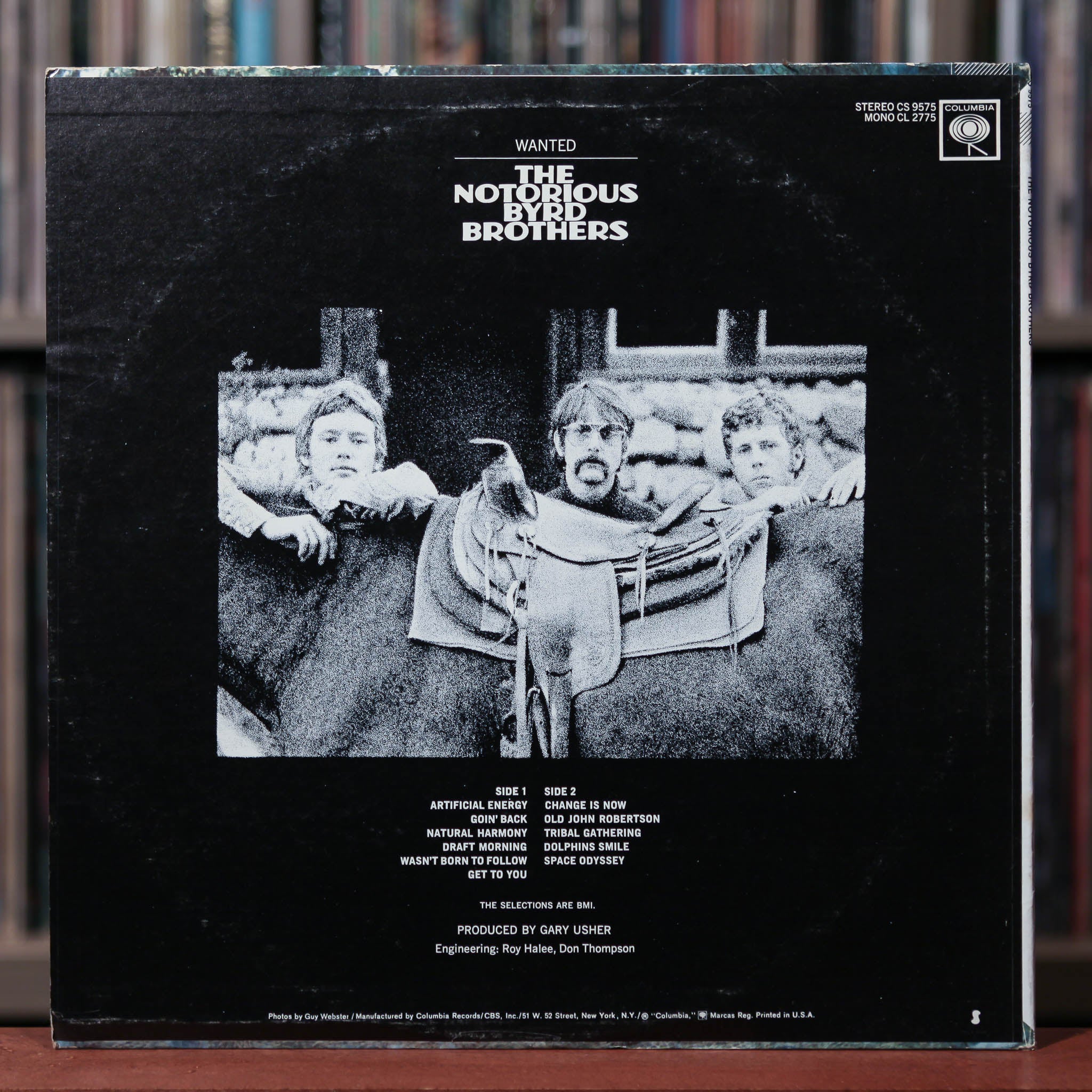 The Byrds - The Notorious Byrd Brothers - 1968 Columbia, VG+/VG+