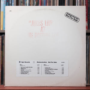Southside Johnny & The Asbury Jukes - Jukes Live At The Bottom Line - PROMO 1976 Epic, VG/VG+