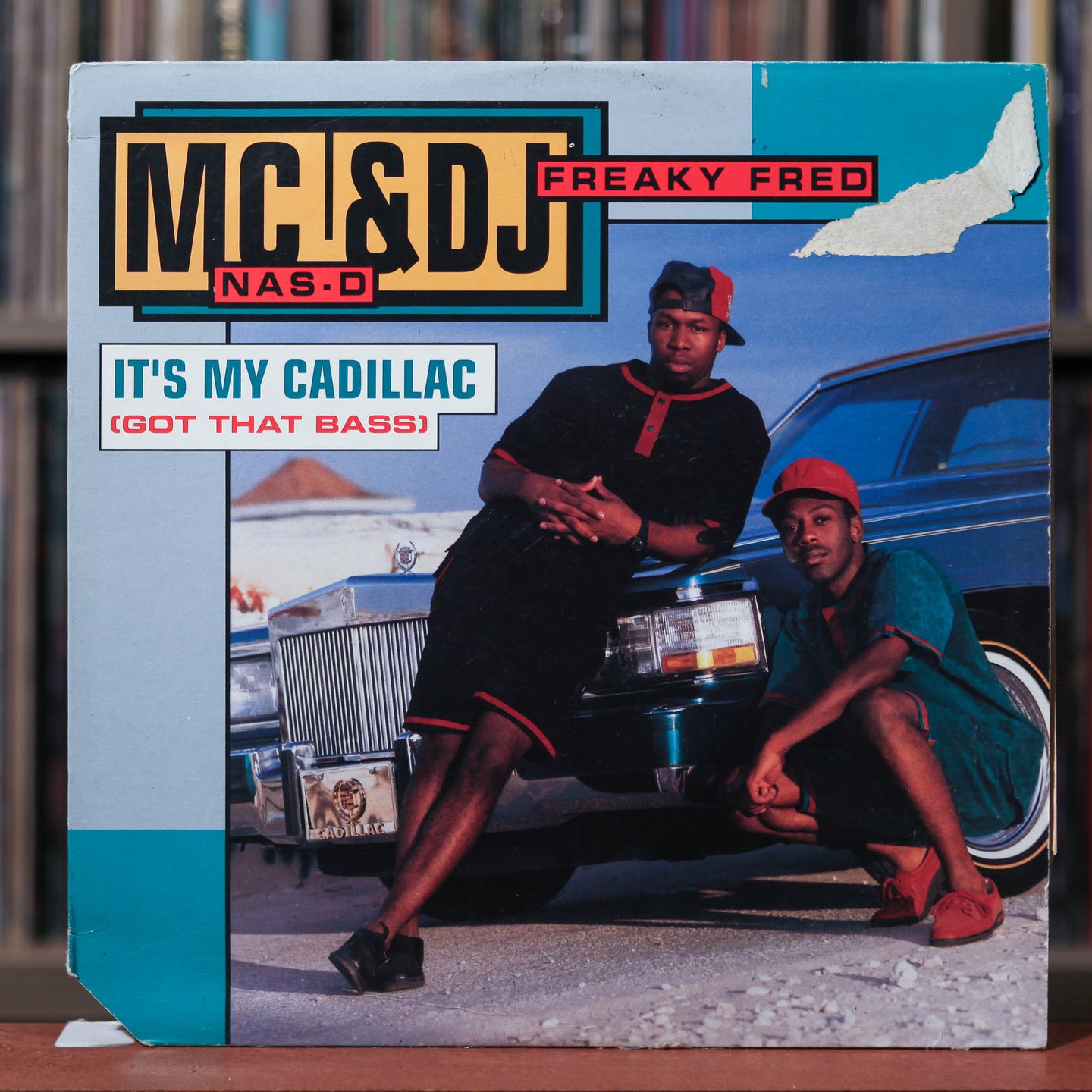 MC Nas-D & DJ Freaky Fred - It's My Cadillac (Got That Bass) - 1992 Pandisc, VG/VG+