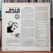 Load image into Gallery viewer, Billie Holiday - A Rare Live Recording Of Billie Holiday - 1964 Recording Industries Corp, VG+/VG+
