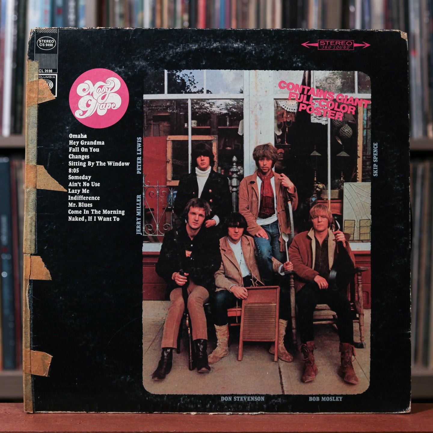 Moby Grape - Moby Grape - 1967 Columbia, VG/VG