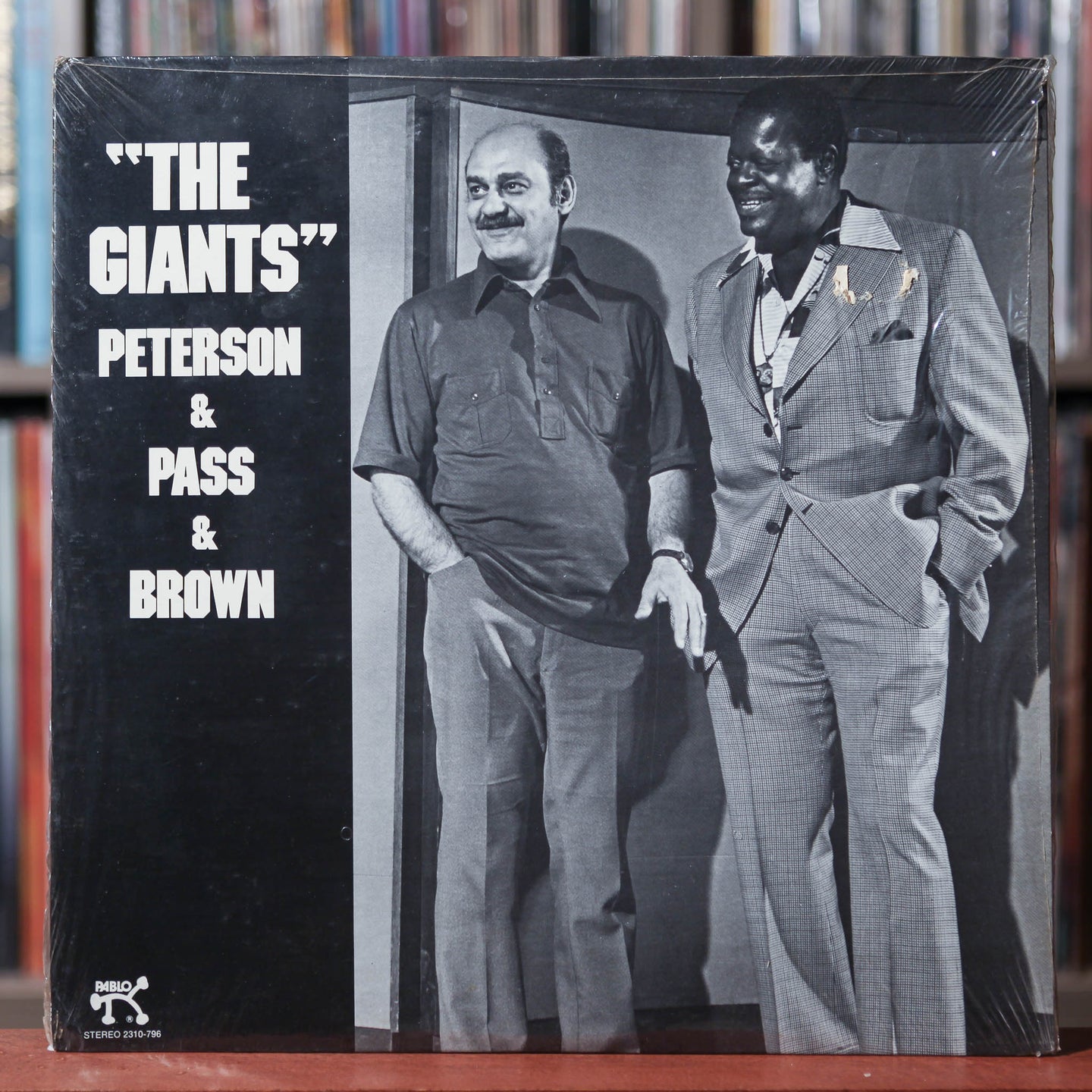 Peterson* & Pass* & Brown - The Giants - 1977 Pablo, EX/EX w/Shrink