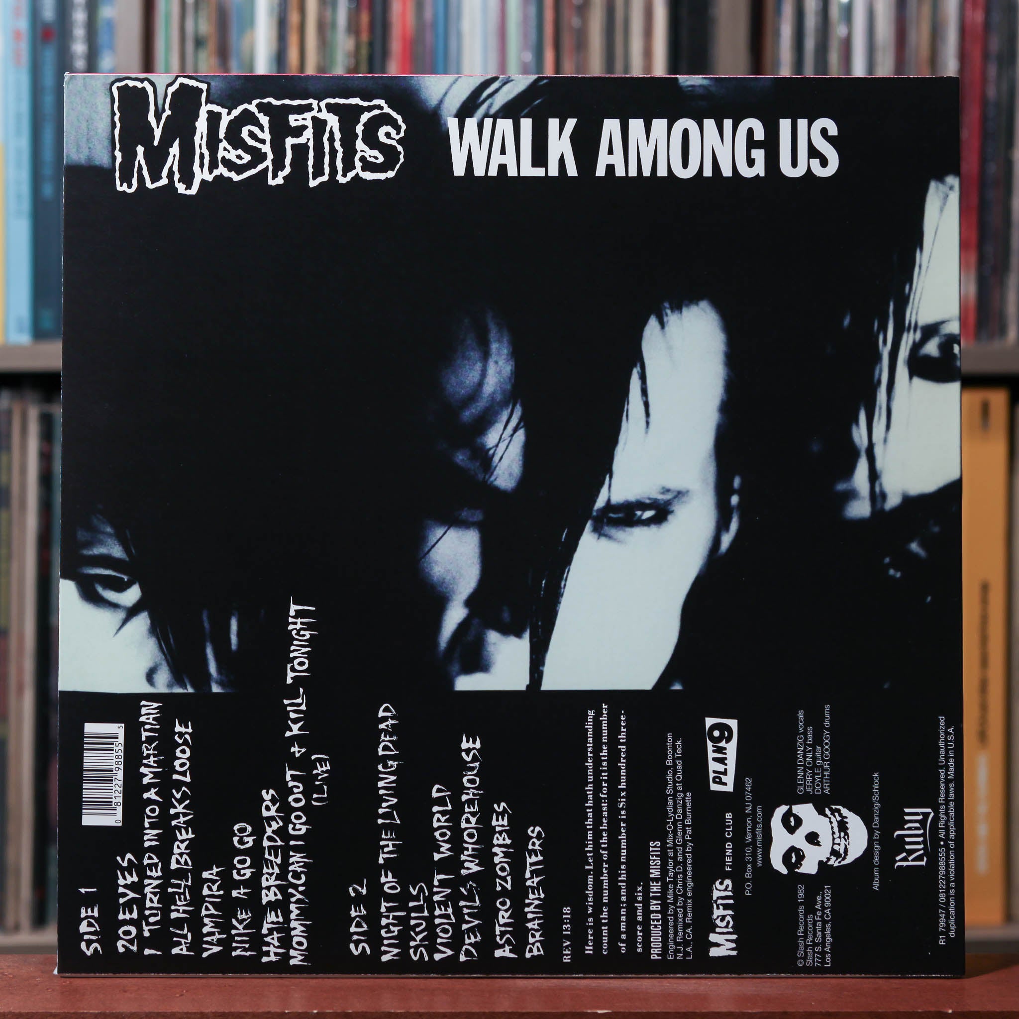 Misfits - Walk Among Us - 2021 Slash, EX/EX
